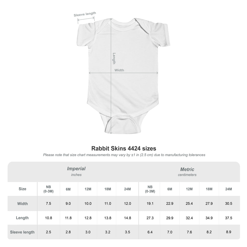 Front & Back Print - Ti Fan Ayiti World Cup 2026 Infant Bodysuit –