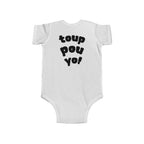 Front & Back Print - Ti Fan Ayiti World Cup 2026 Infant Bodysuit –
