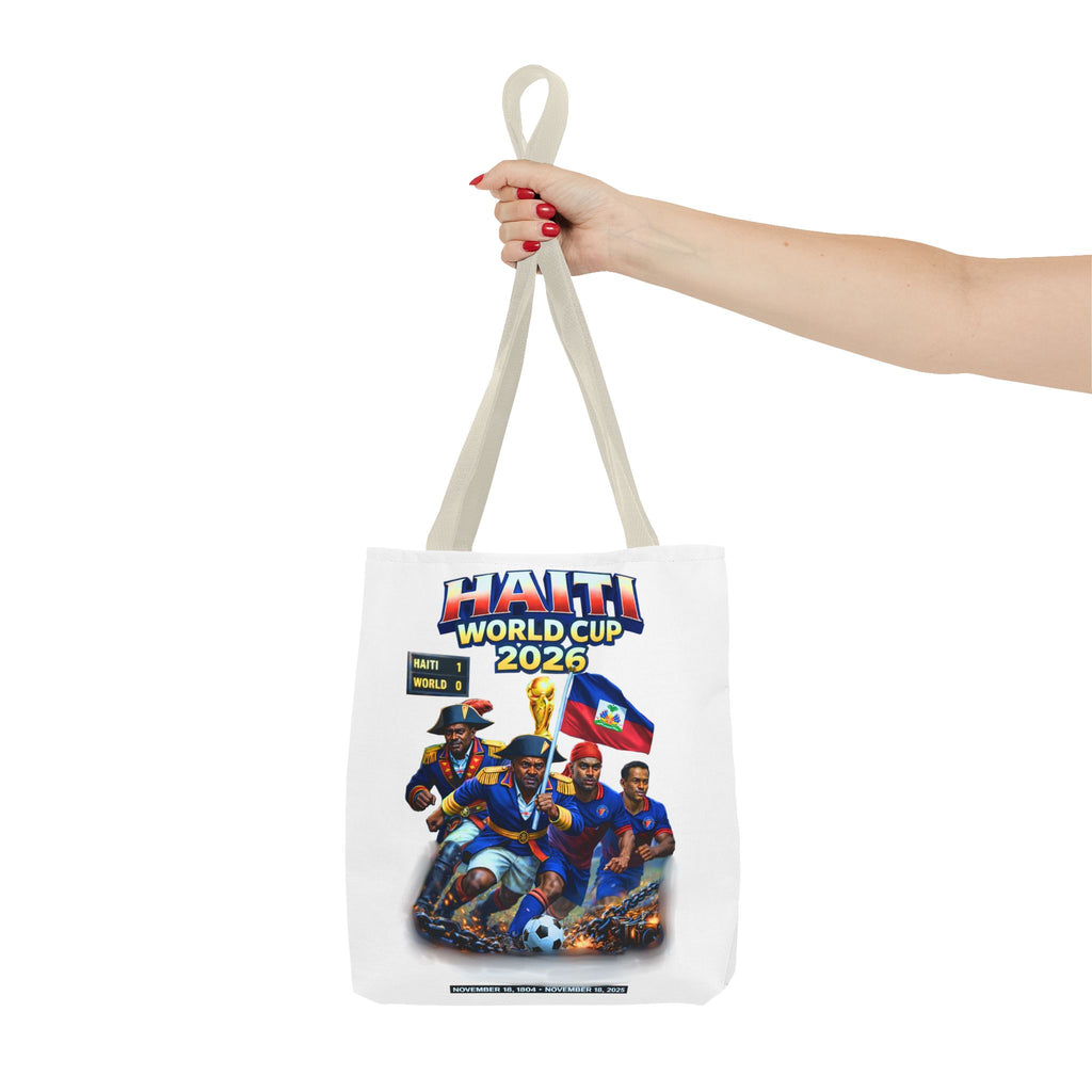 Ayiti Pride All-Over Print Tote Bag – Durable Everyday Carry