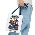 Ayiti Pride All-Over Print Tote Bag – Durable Everyday Carry
