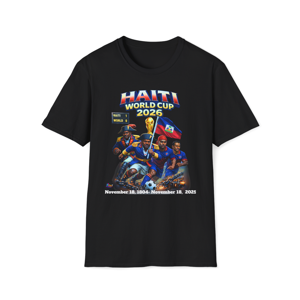 Front & Back Print - Ayiti Heroes World Cup 2026 Tee