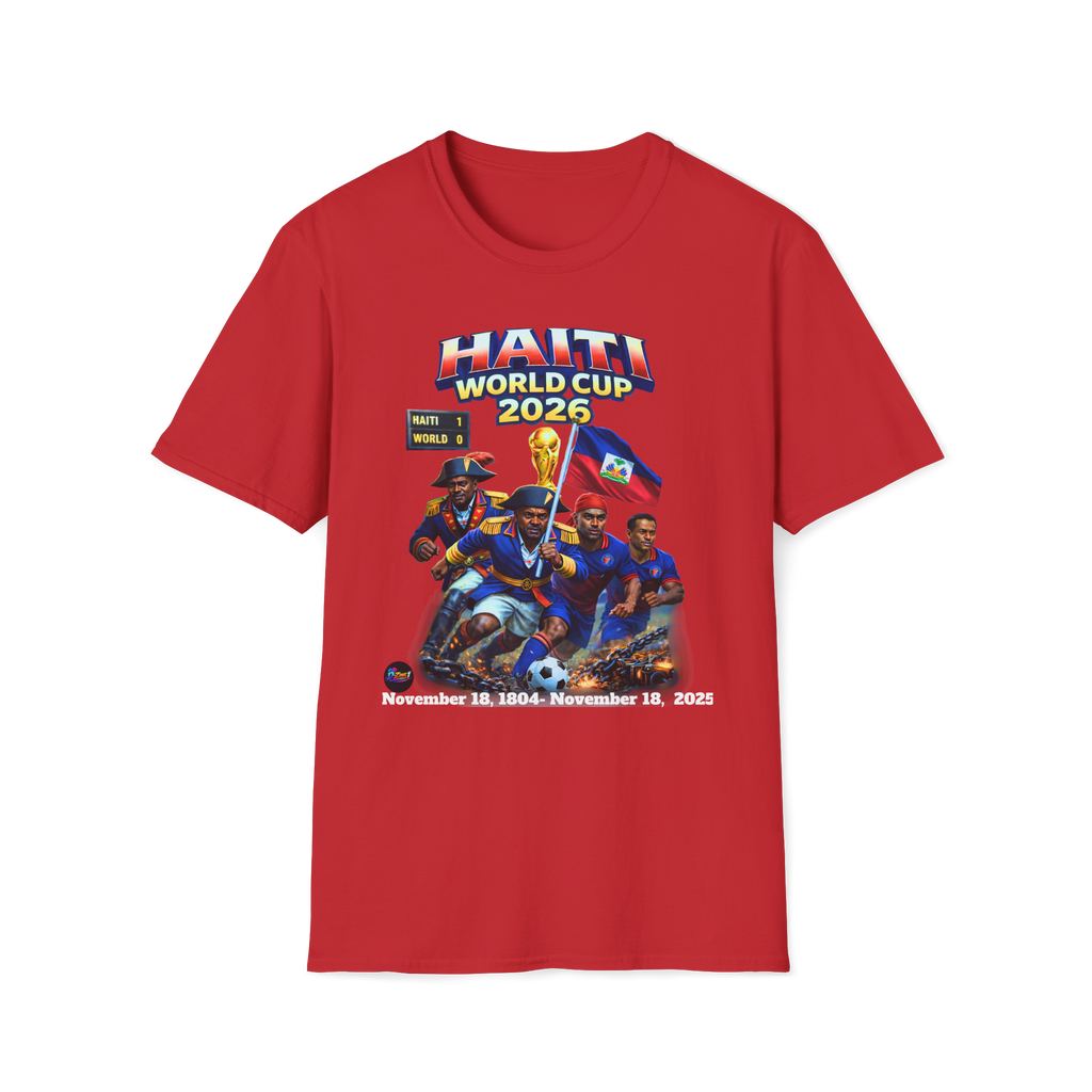 Front & Back Print - Ayiti Heroes World Cup 2026 Tee