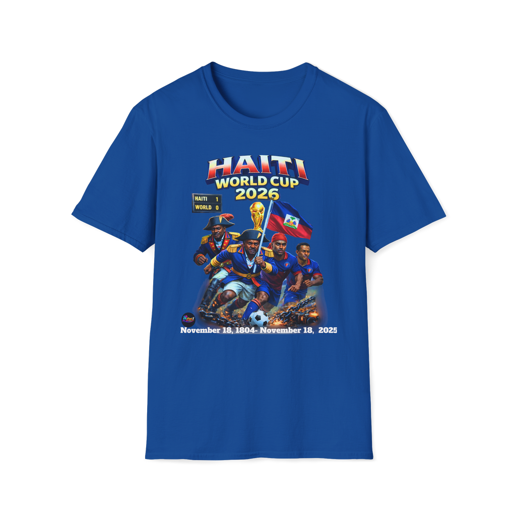 Front & Back Print - Ayiti Heroes World Cup 2026 Tee
