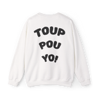 Front & Back Print - Haiti World Cup 2026 Vintage Sweater Crewneck