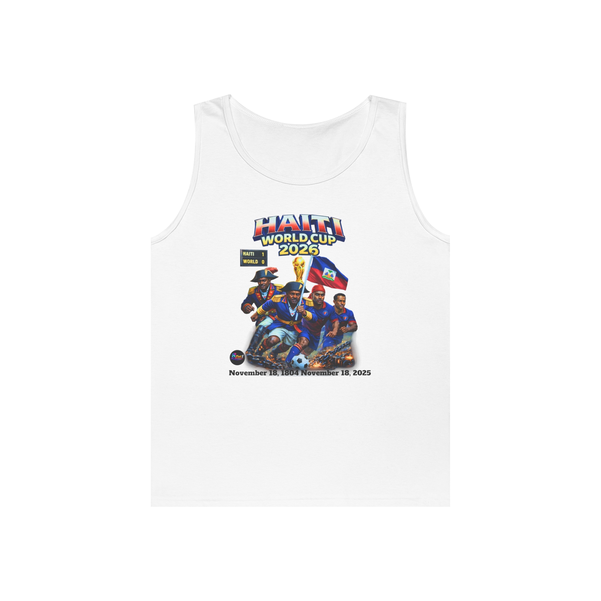 Front & Back Print - Ayiti Stadium Energy Tank