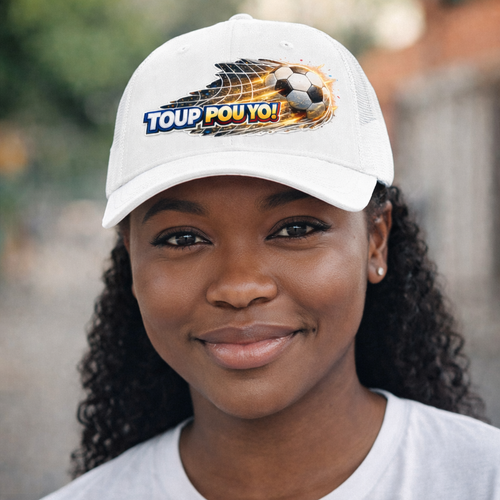 Ayiti Retro Trucker Hat – Classic Structured Snapback