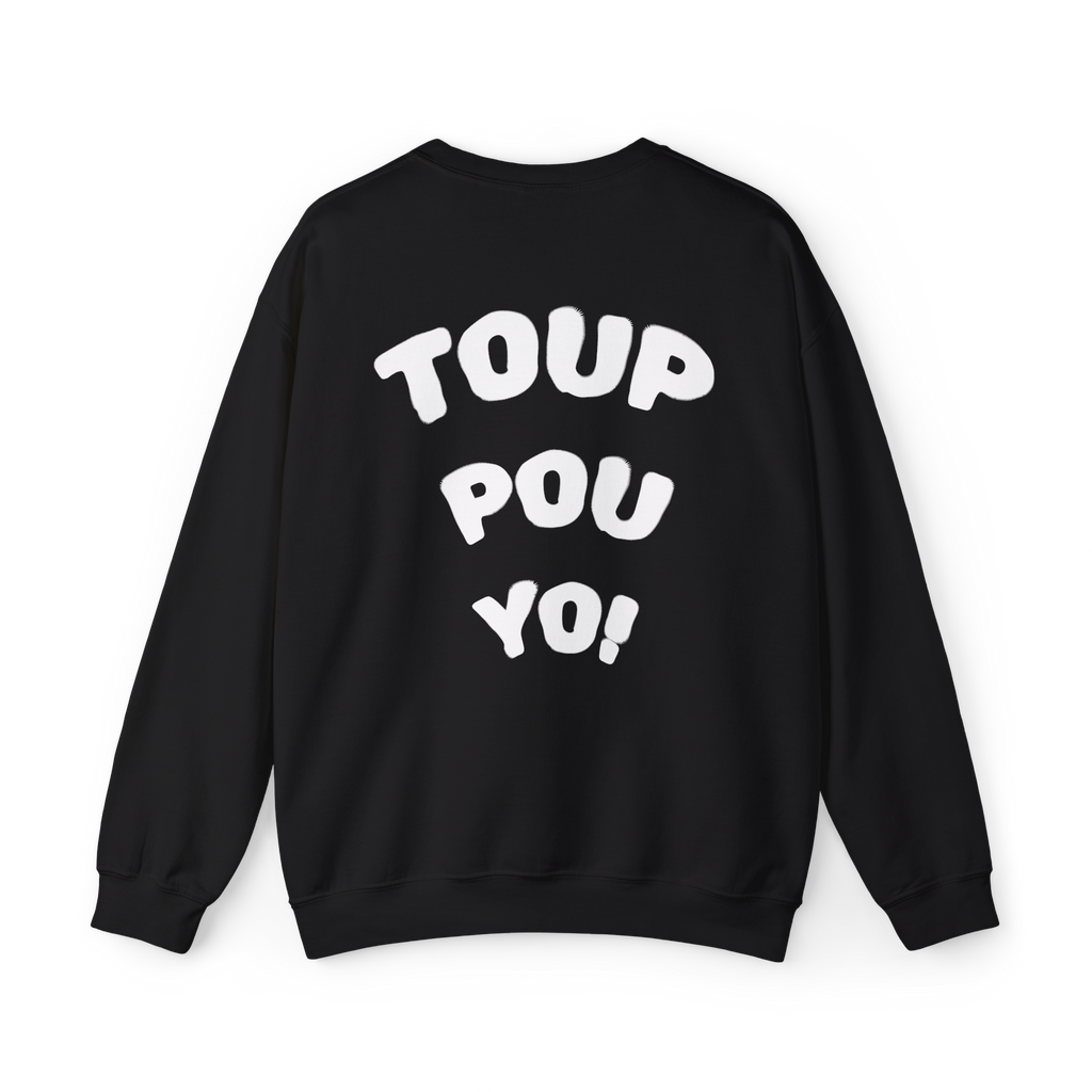 Front & Back Print - Haiti World Cup 2026 Vintage Sweater Crewneck