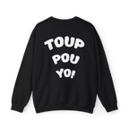 Front & Back Print - Haiti World Cup 2026 Vintage Sweater Crewneck
