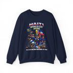 Front & Back Print - Haiti World Cup 2026 Vintage Sweater Crewneck