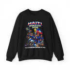 Front & Back Print - Haiti World Cup 2026 Vintage Sweater Crewneck