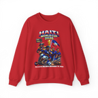 Front & Back Print - Haiti World Cup 2026 Vintage Sweater Crewneck