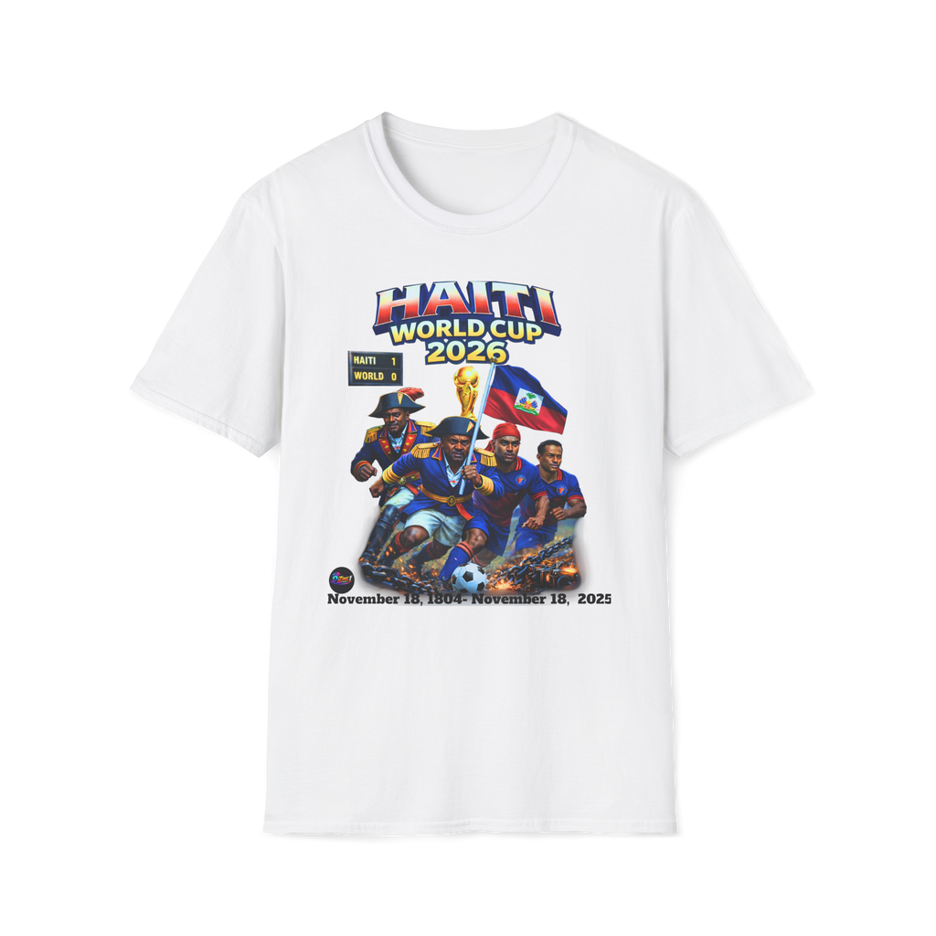 Front & Back Print - Ayiti Heroes World Cup 2026 Tee