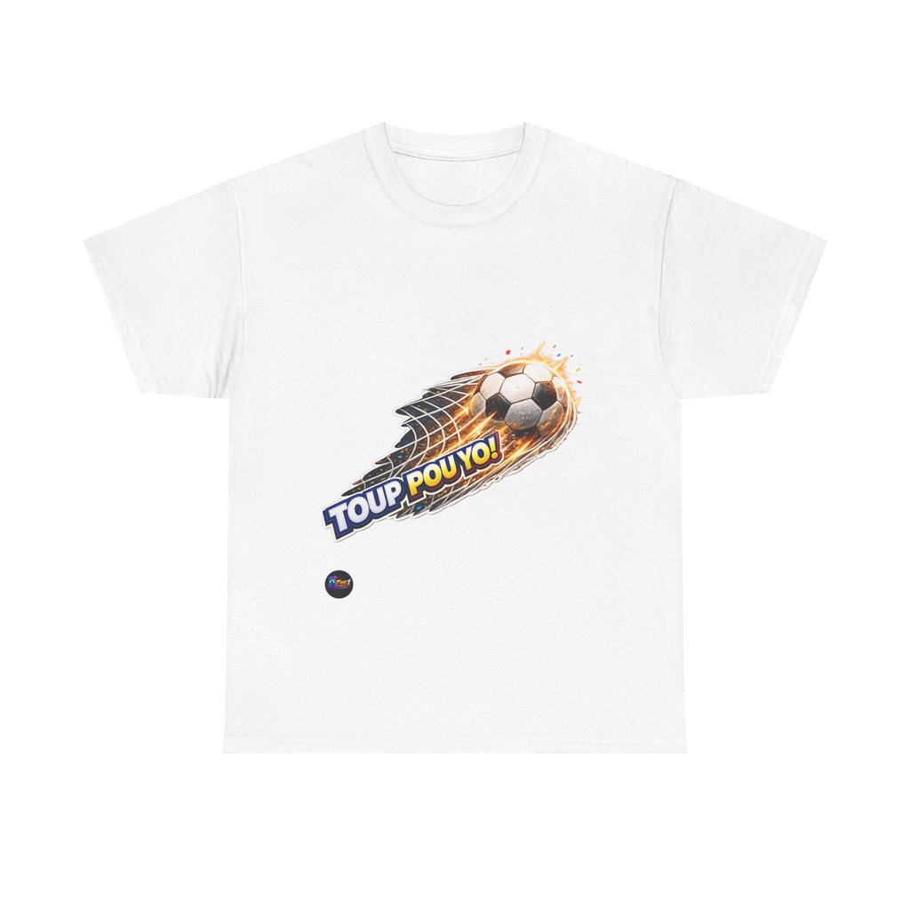 Front only print  - Toup Pou Yo Haitian World Cup Front Print Tee