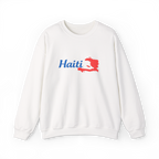 Unisex Heavy Blend™Haiti Signature Embroidery Sweatshirt/ Crewneck Sweatshirt