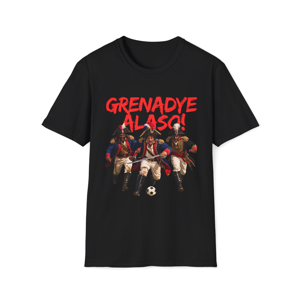 T-Shirt — Grenadye Alaso! (top print)