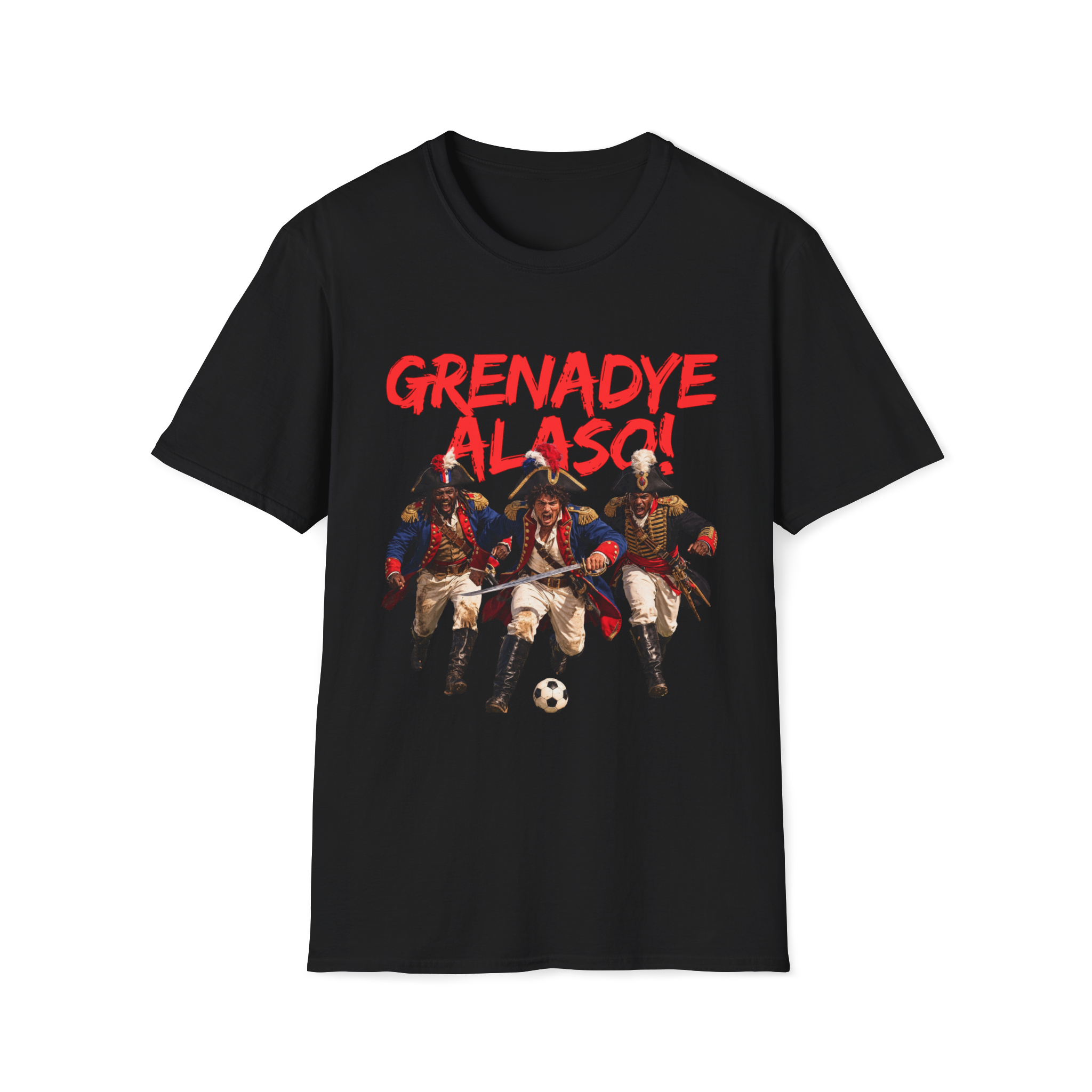 T-Shirt — Grenadye Alaso! (top print)