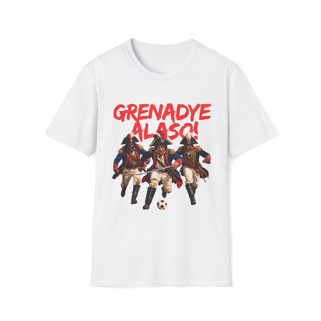 T-Shirt — Grenadye Alaso! (top print)