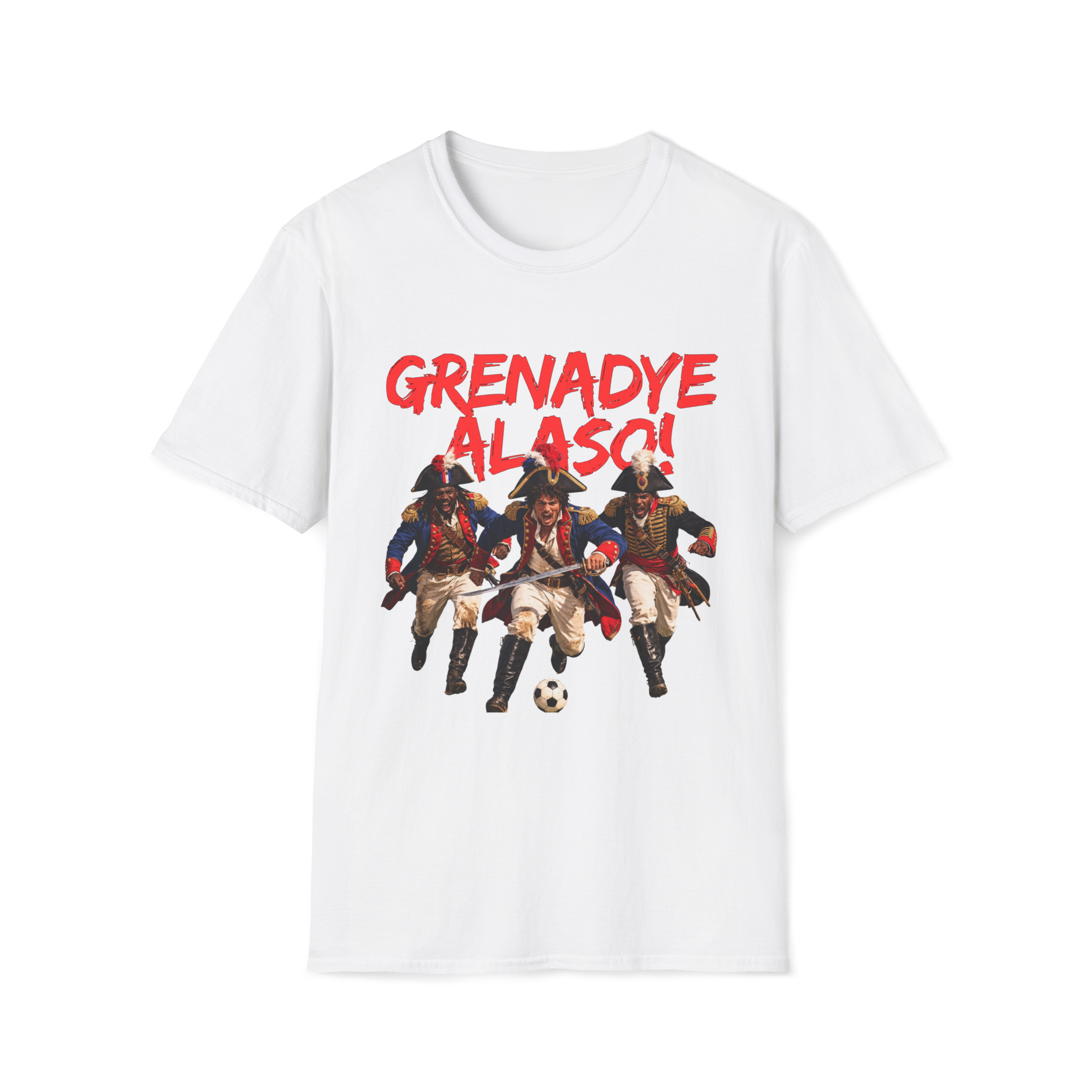 T-Shirt — Grenadye Alaso! (top print)