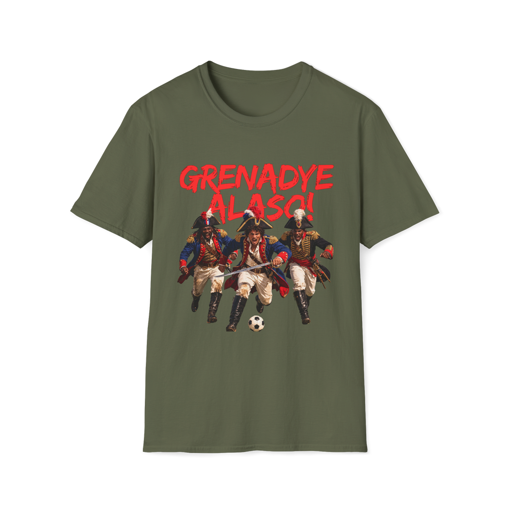 T-Shirt — Grenadye Alaso! (top print)