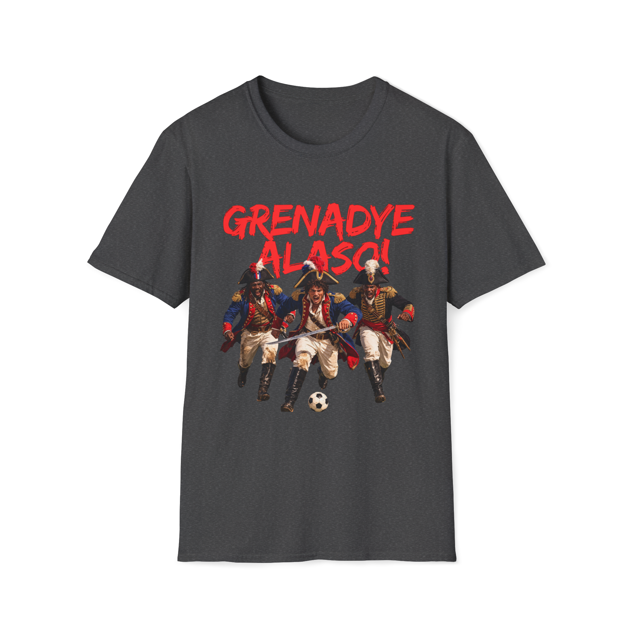 T-Shirt — Grenadye Alaso! (top print)
