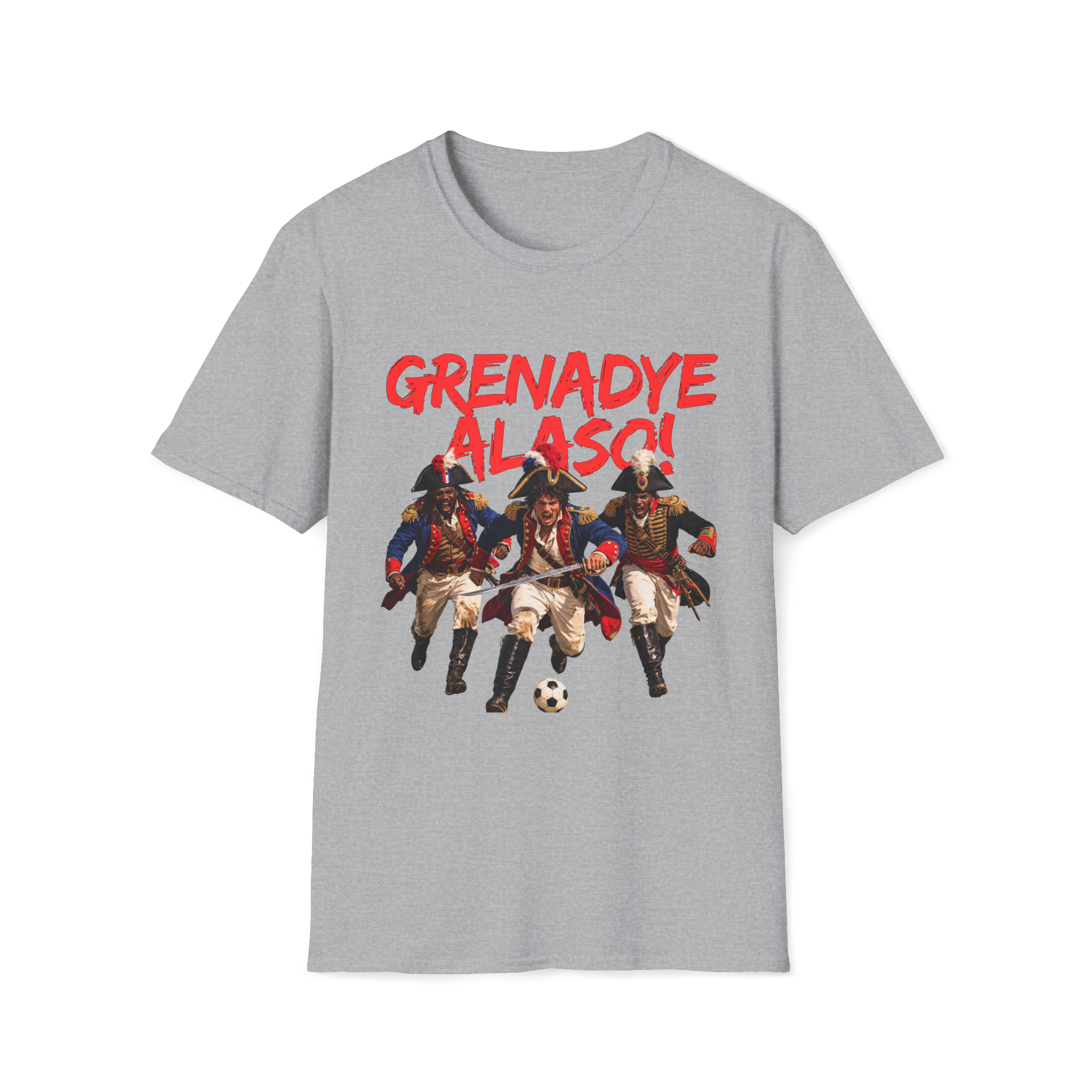 T-Shirt — Grenadye Alaso! (top print)