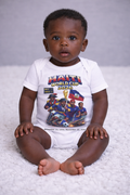 Front & Back Print - Ti Fan Ayiti World Cup 2026 Infant Bodysuit –