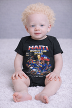 Front & Back Print - Ti Fan Ayiti World Cup 2026 Infant Bodysuit –