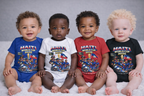 Front & Back Print - Ti Fan Ayiti World Cup 2026 Infant Bodysuit –