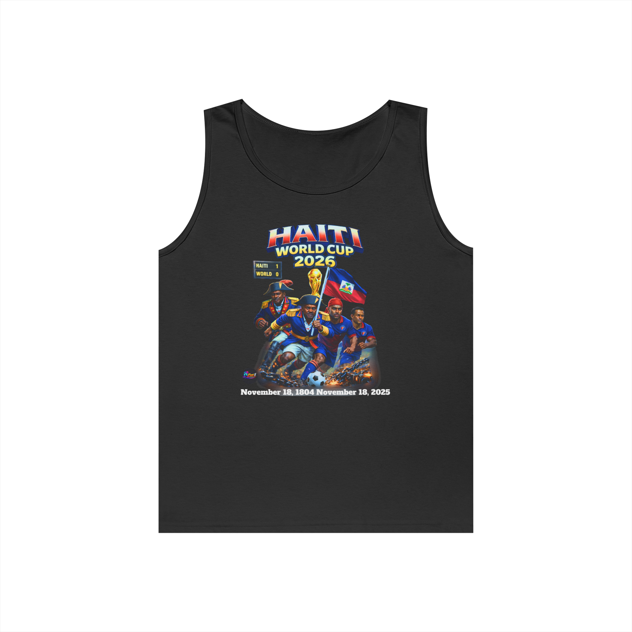 Front & Back Print - Ayiti Stadium Energy Tank