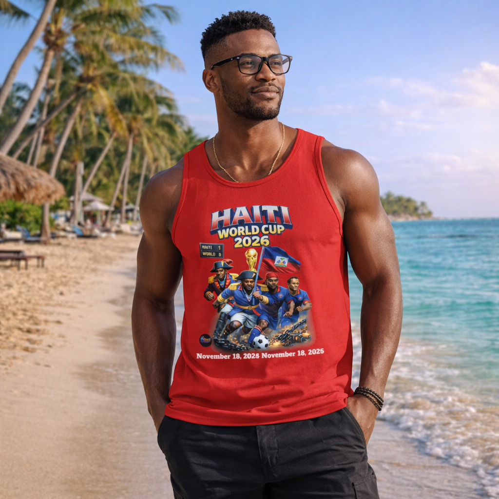 Front & Back Print - Ayiti Stadium Energy Tank