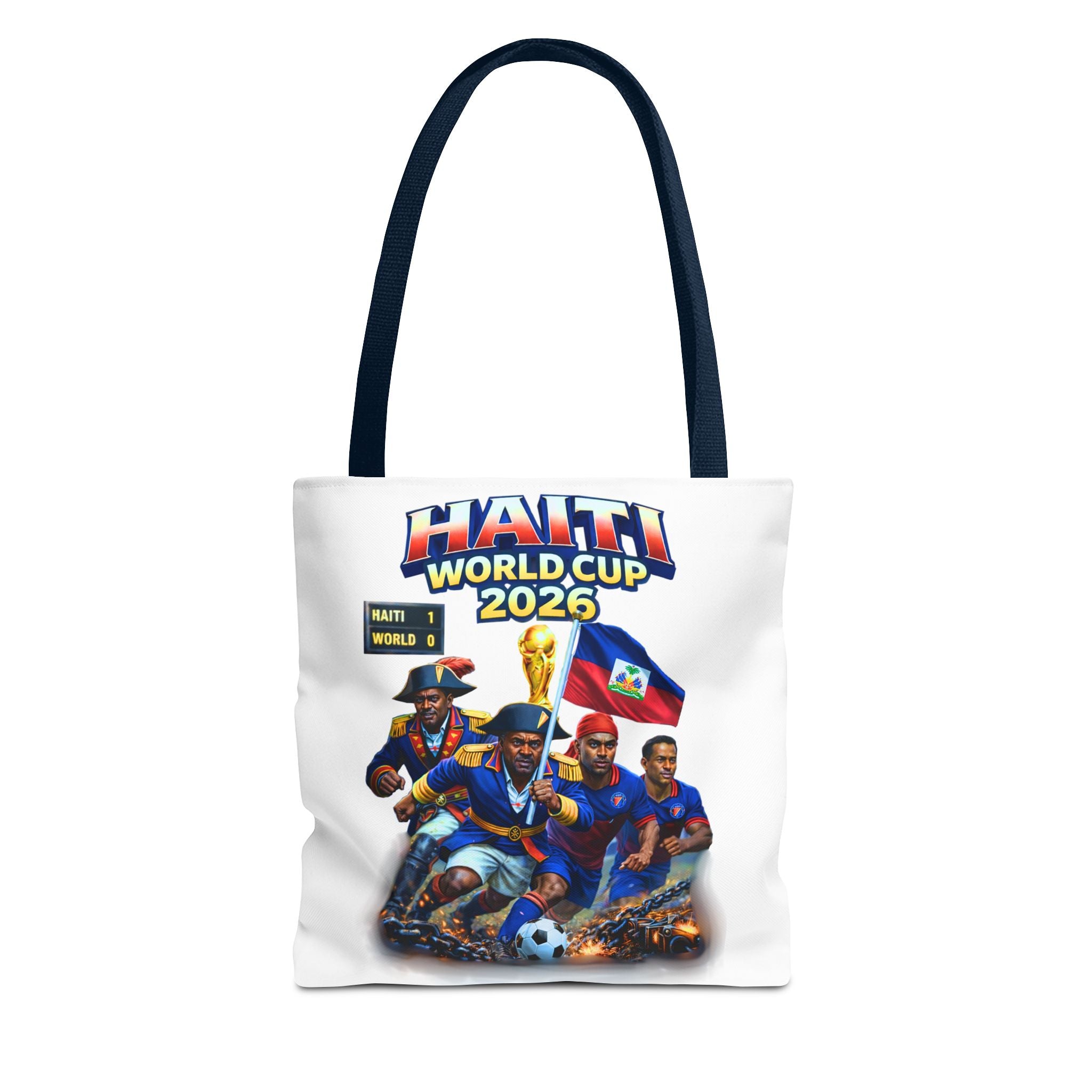 Ayiti Pride All-Over Print Tote Bag – Durable Everyday Carry